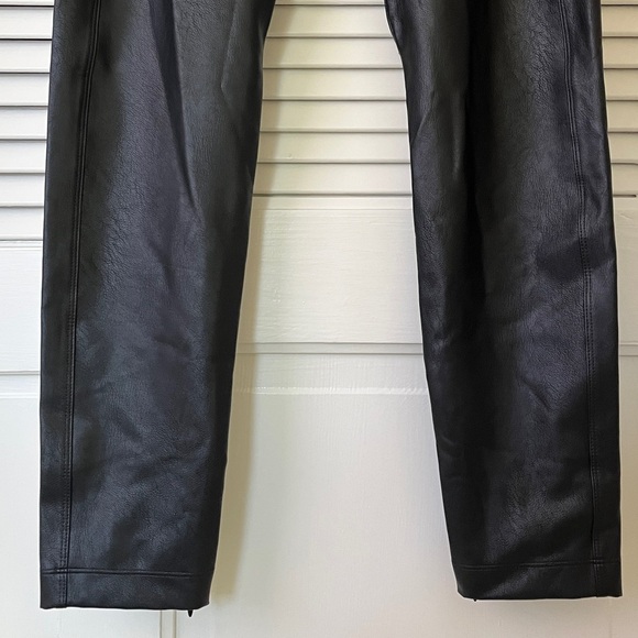 NWT Honeylove Vegan Faux Leather Leggings Shapewear | Black | M - Picture 6 of 14